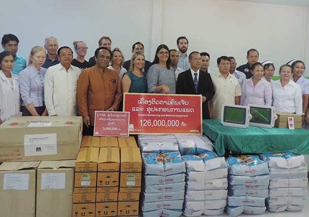 LXML Supports Savannakhet Hospital